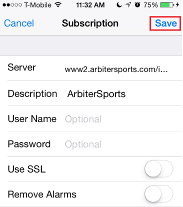 How to Follow Teams on ArbiterLive