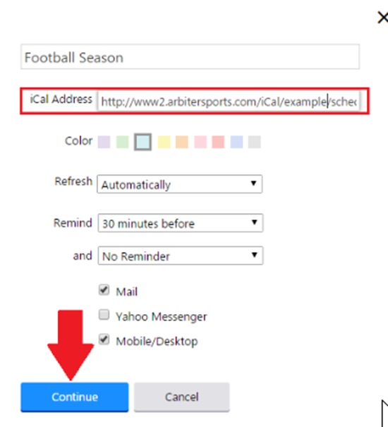 How to Follow Teams on ArbiterLive