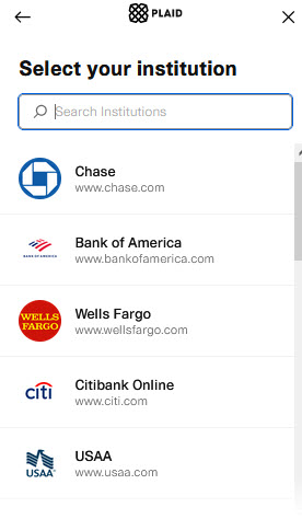 Adding a Bank Account