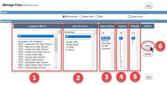 Bill Amounts (Creating, Cascading, Editing, Deleting)