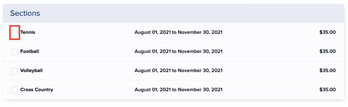 Student Registration - Registering For Existing Users